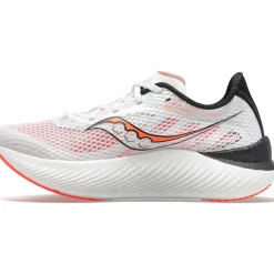 Saucony Heren Endorphin Pro 3 White / Black / Vizired|Heren Neutraal