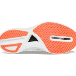 Saucony Heren Endorphin Pro 3 White / Black / Vizired|Heren Neutraal