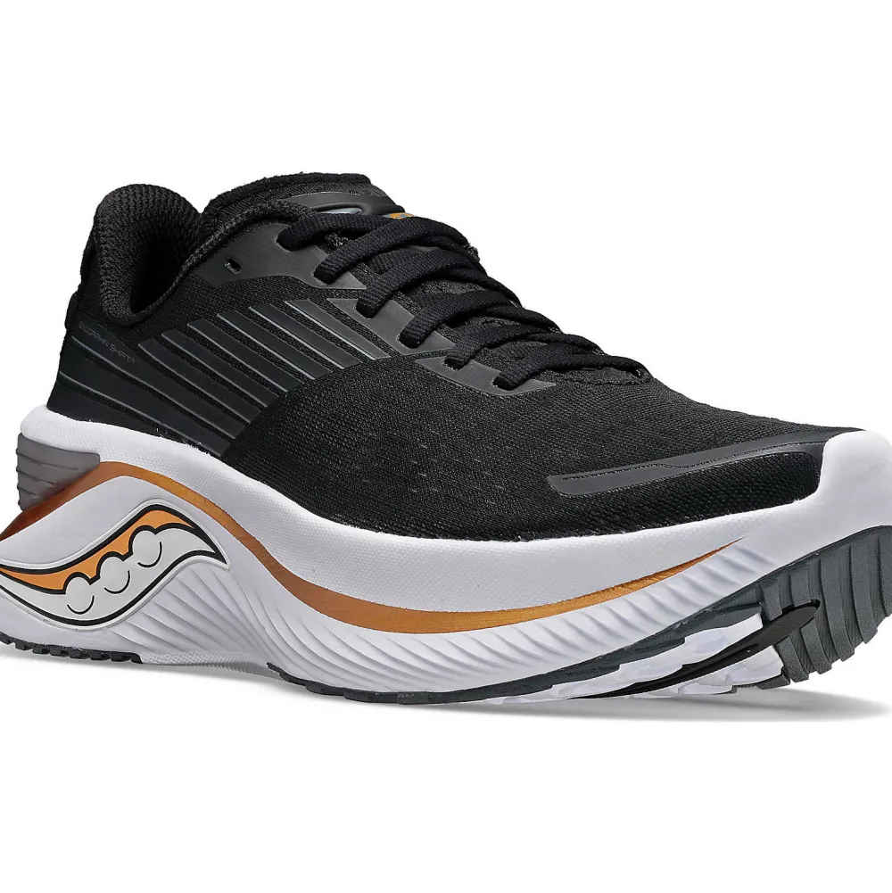 Saucony Heren Endorphin Shift 3 Black / Goldstruck|Heren Stabiliteit