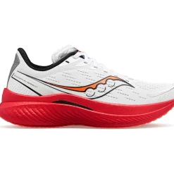 Saucony Heren Endorphin Speed 3 White / Black / Vizired|Heren Neutraal