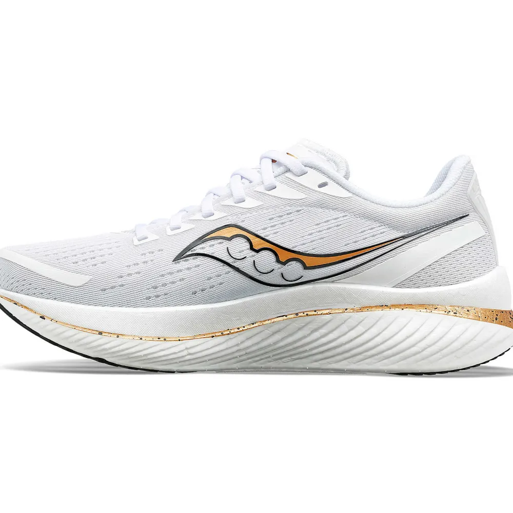 Saucony Heren Endorphin Speed 3 White / Gold|Heren Neutraal