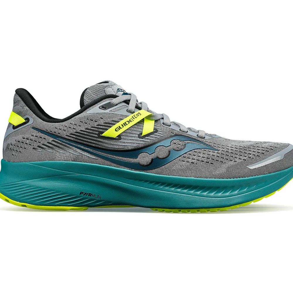 Saucony Heren Guide 16 Fossil / Moss|Heren Stabiliteit