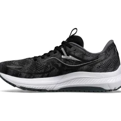 Saucony Heren Omni 21 Black / White|Heren Stabiliteit