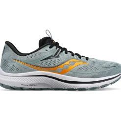 Saucony Heren Omni 21 Slate / Black|Heren Stabiliteit