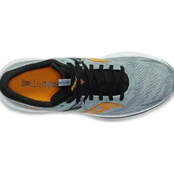Saucony Heren Omni 21 Slate / Black|Heren Stabiliteit