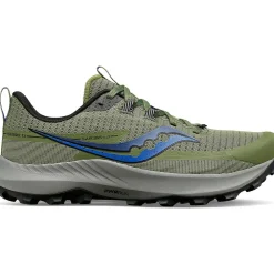 Saucony Heren Peregrine 13 Glade / Black|Heren Trail Running