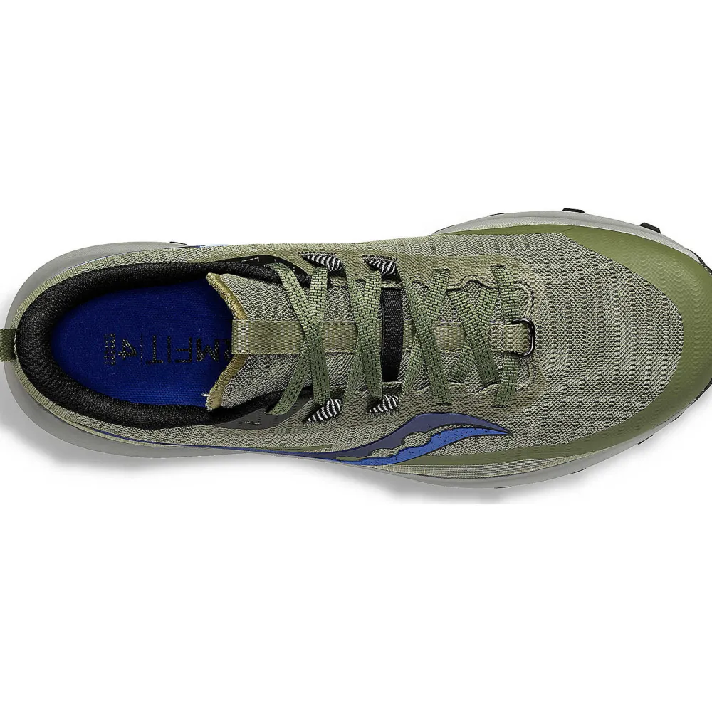 Saucony Heren Peregrine 13 Glade / Black|Heren Trail Running