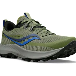 Saucony Heren Peregrine 13 Glade / Black|Heren Trail Running