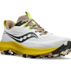 Saucony Heren Peregrine 13 Fog / Clay|Heren Trail Running