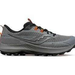 Saucony Heren Peregrine 13 Gtx Gravel / Black|Heren Trail Running