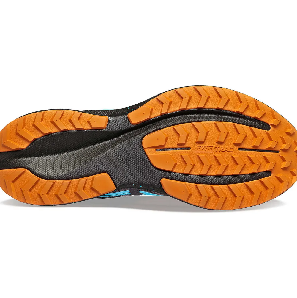 Saucony Heren Ride 15 Tr Pewter / Agave|Heren Trail Running