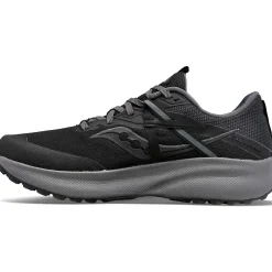 Saucony Heren Ride 15 Tr Gtx Black / Charcoal|Heren Trail Running
