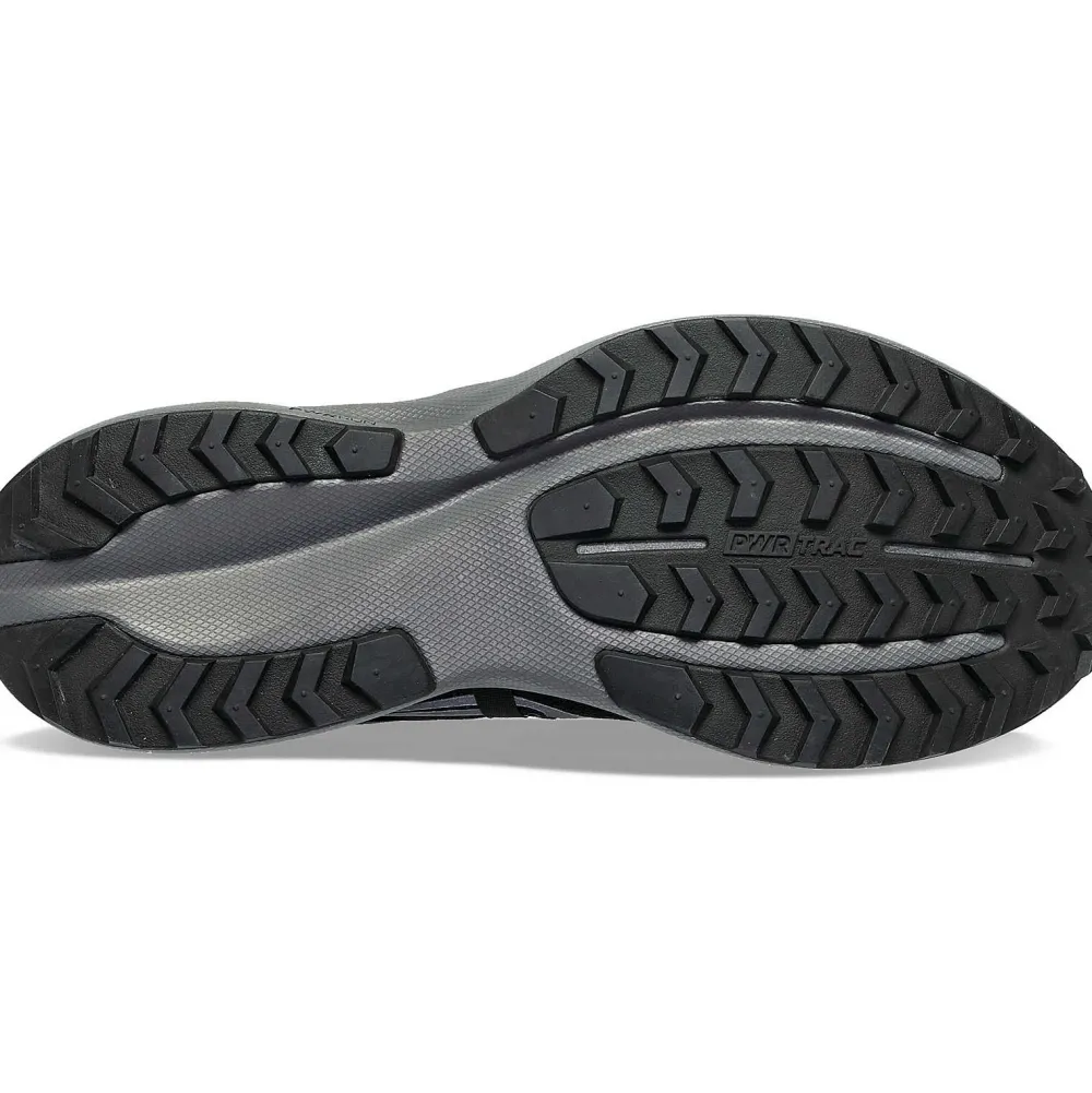 Saucony Heren Ride 15 Tr Gtx Black / Charcoal|Heren Trail Running