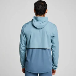Saucony Heren Runshield Jacket Smog|Heren Jacks En Vesten