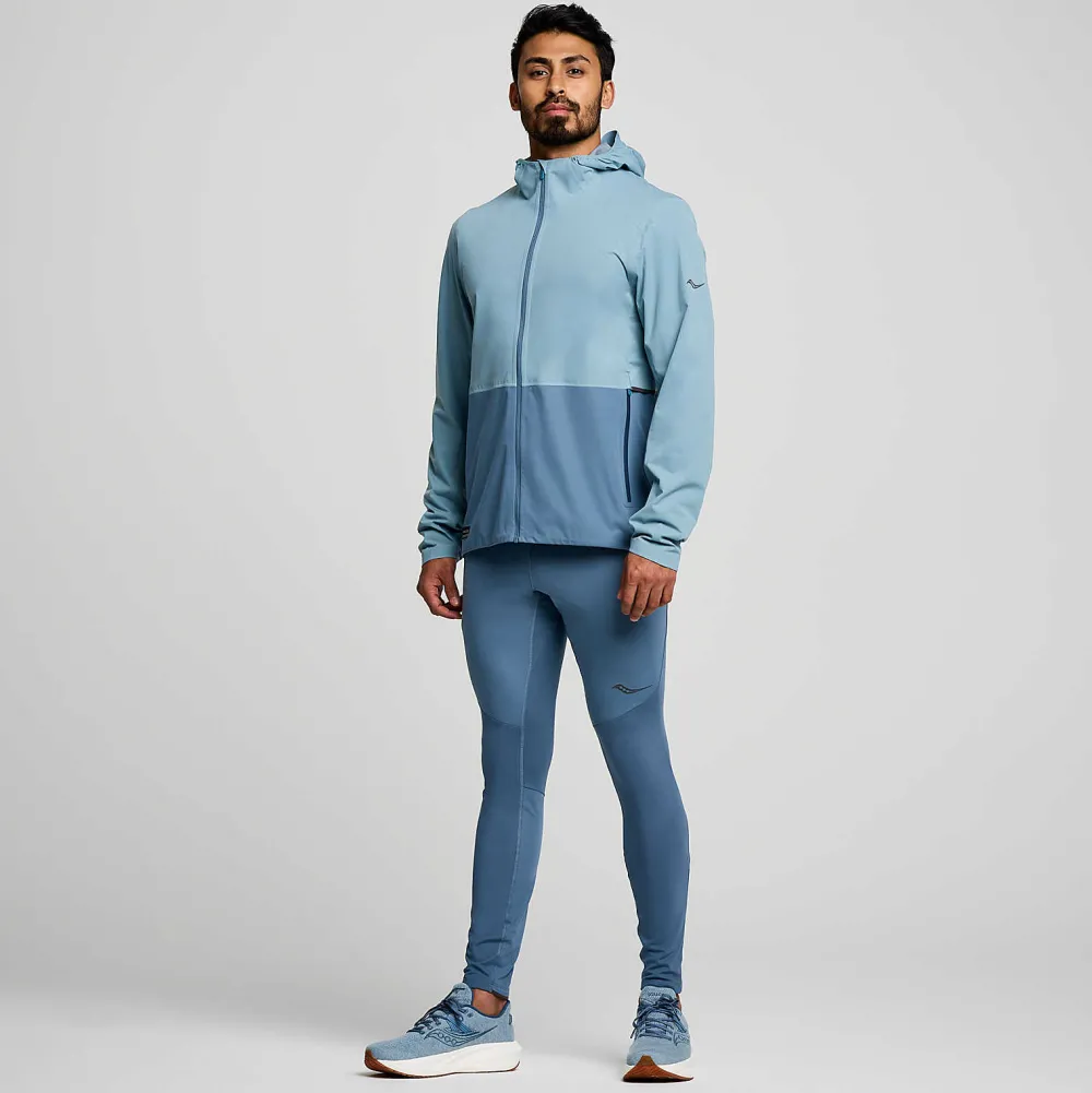 Saucony Heren Runshield Jacket Smog|Heren Jacks En Vesten