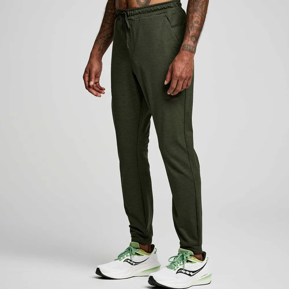 Saucony Heren Solstice Jogger Umbra Heather|Heren Tights And Shorts
