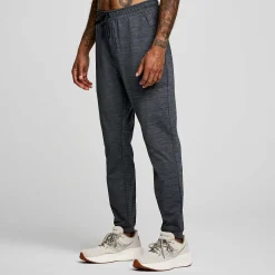 Saucony Heren Solstice Jogger Black Heather|Heren Tights And Shorts