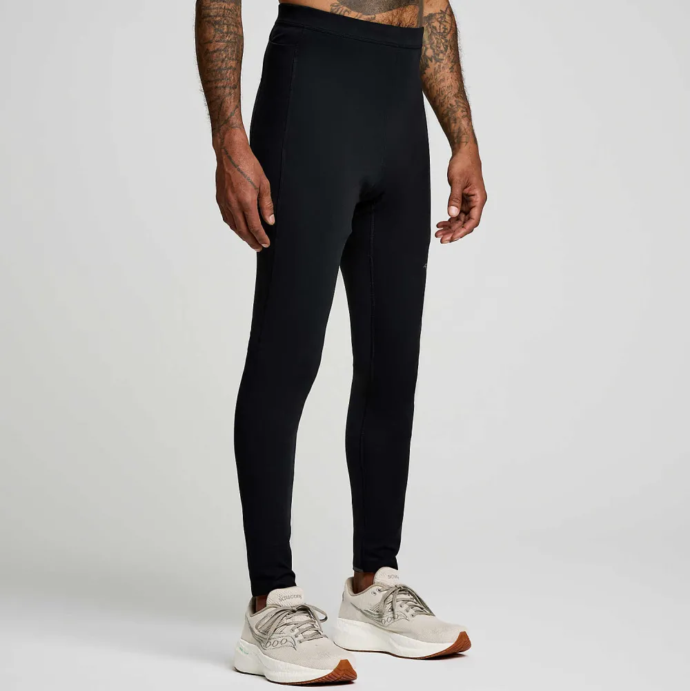 Saucony Heren Solstice Tight Black|Heren Tights And Shorts