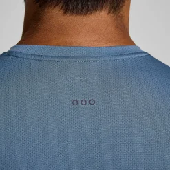 Saucony Heren Stopwatch Long Sleeve Murk|Heren Tops
