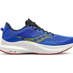 Saucony Heren Tempus Blue Raz / Acid|Heren Stabiliteit