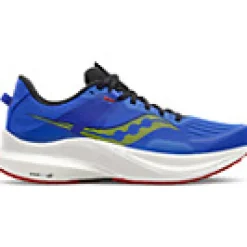Saucony Heren Tempus Blue Raz / Acid|Heren Stabiliteit