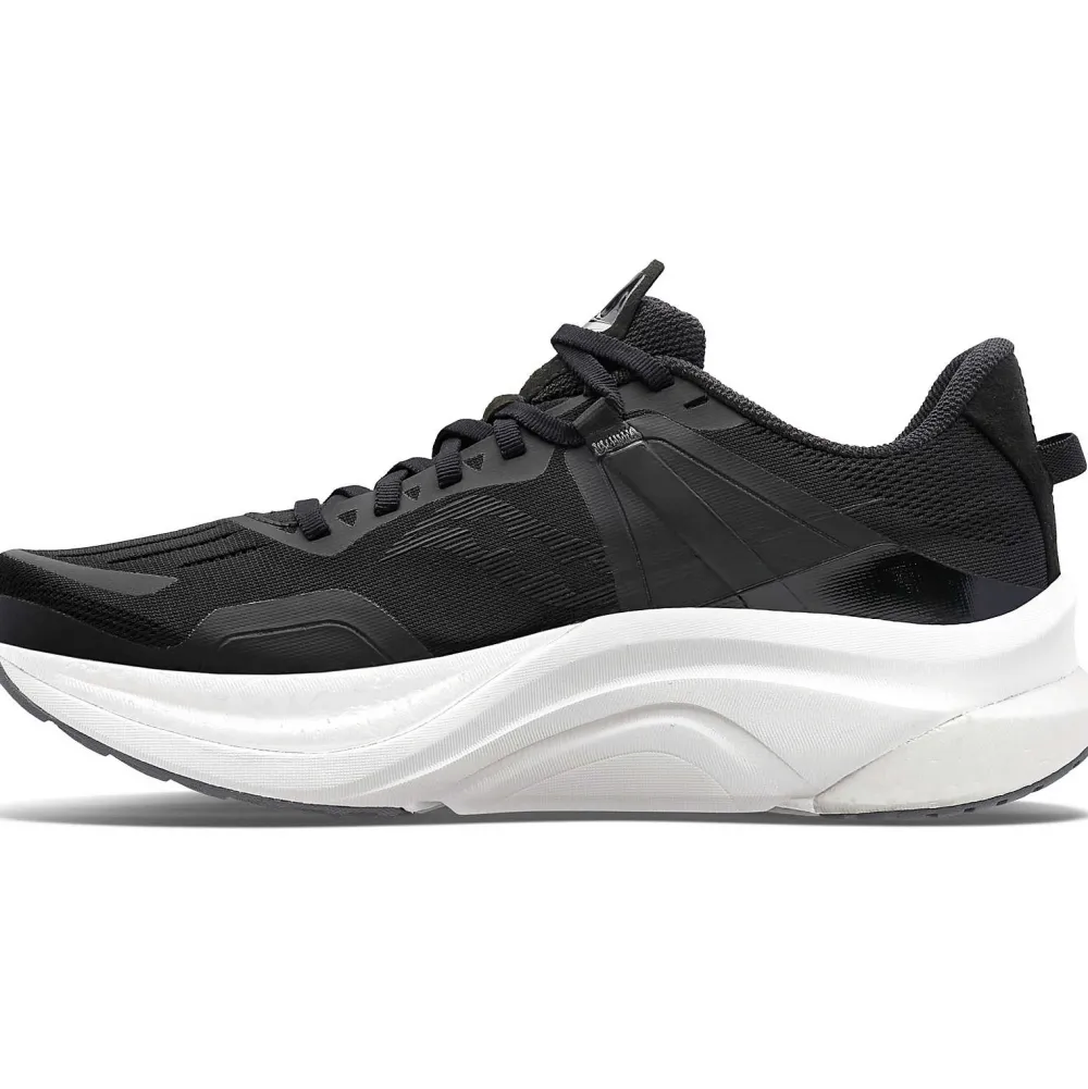Saucony Heren Tempus Black / Fog|Heren Stabiliteit