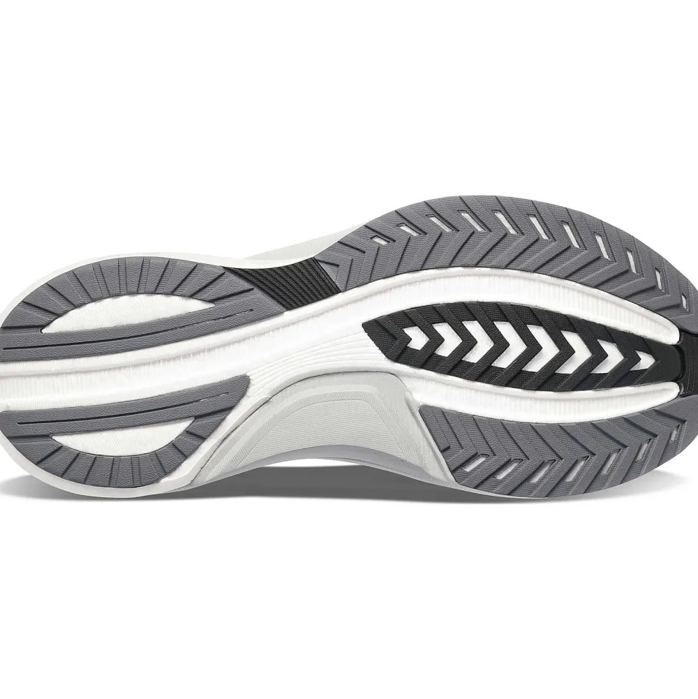 Saucony Heren Tempus Black / Fog|Heren Stabiliteit