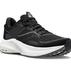 Saucony Heren Tempus Black / Fog|Heren Stabiliteit