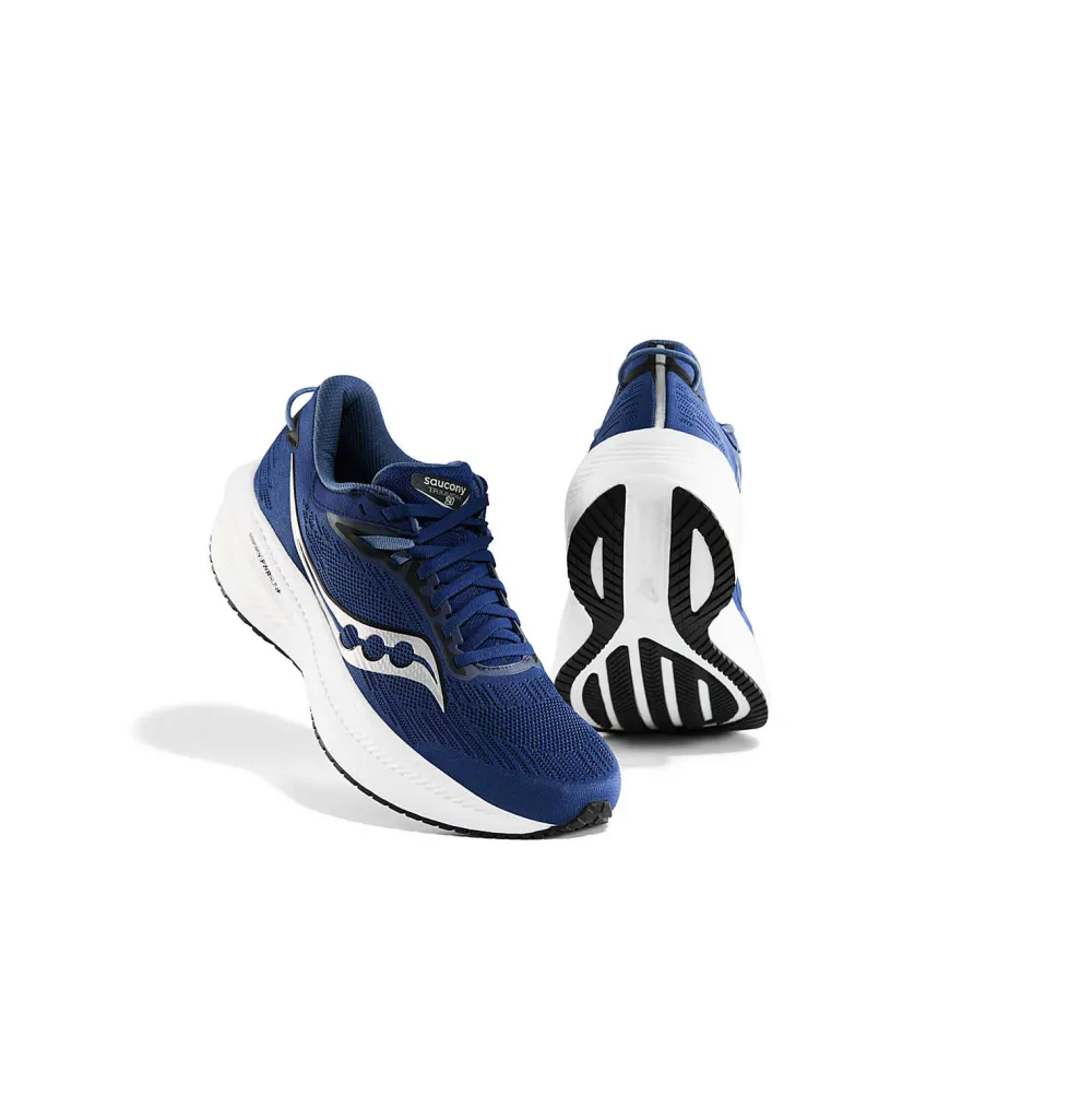 Saucony Heren Triumph 21 Indigo / Black|Heren Neutraal