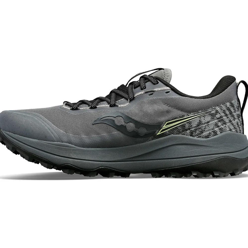 Saucony Heren Xodus Ultra 2 Gravel / Black|Heren Trail Running