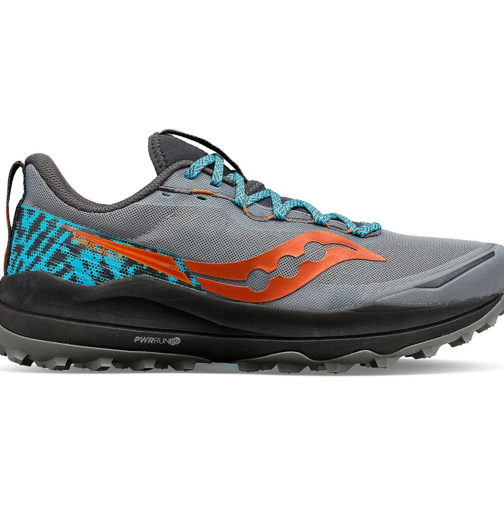 Saucony Heren Xodus Ultra 2 Fossil / Basalt|Heren Trail Running