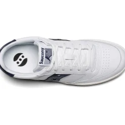 Saucony Jazz Court White / Navy|Heren Jazz