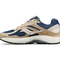 Saucony Progrid Omni 9 Premium Beige / Blue|Heren Grid