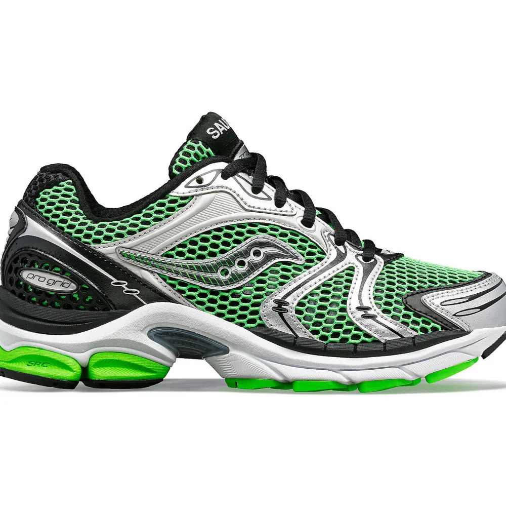 Saucony Progrid Triumph 4 Green / Silver|Heren Grid