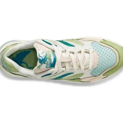 Saucony Marsh Grid Shadow 2 Green / Tan|Heren Grid